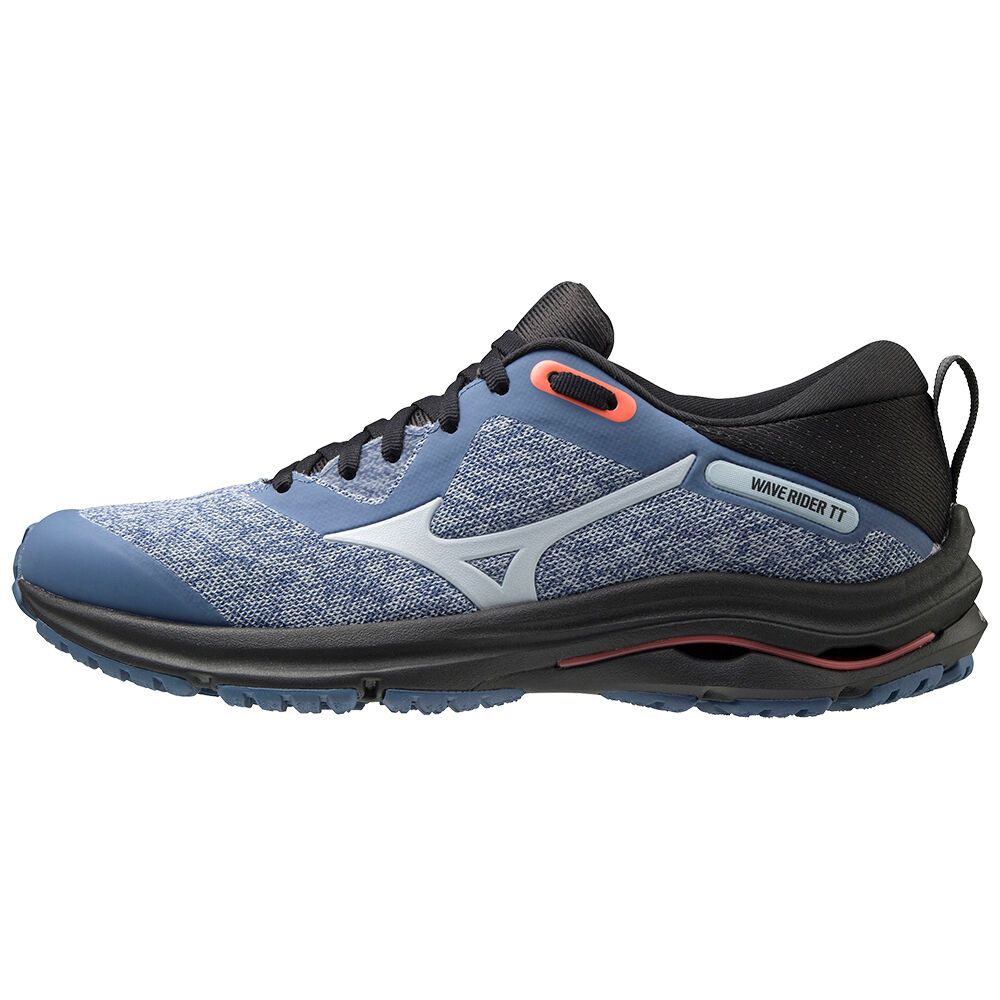 Zapatillas Trail Running Mizuno Wave Rider TT 2 Mujer Azules Outlet IGLW-34852